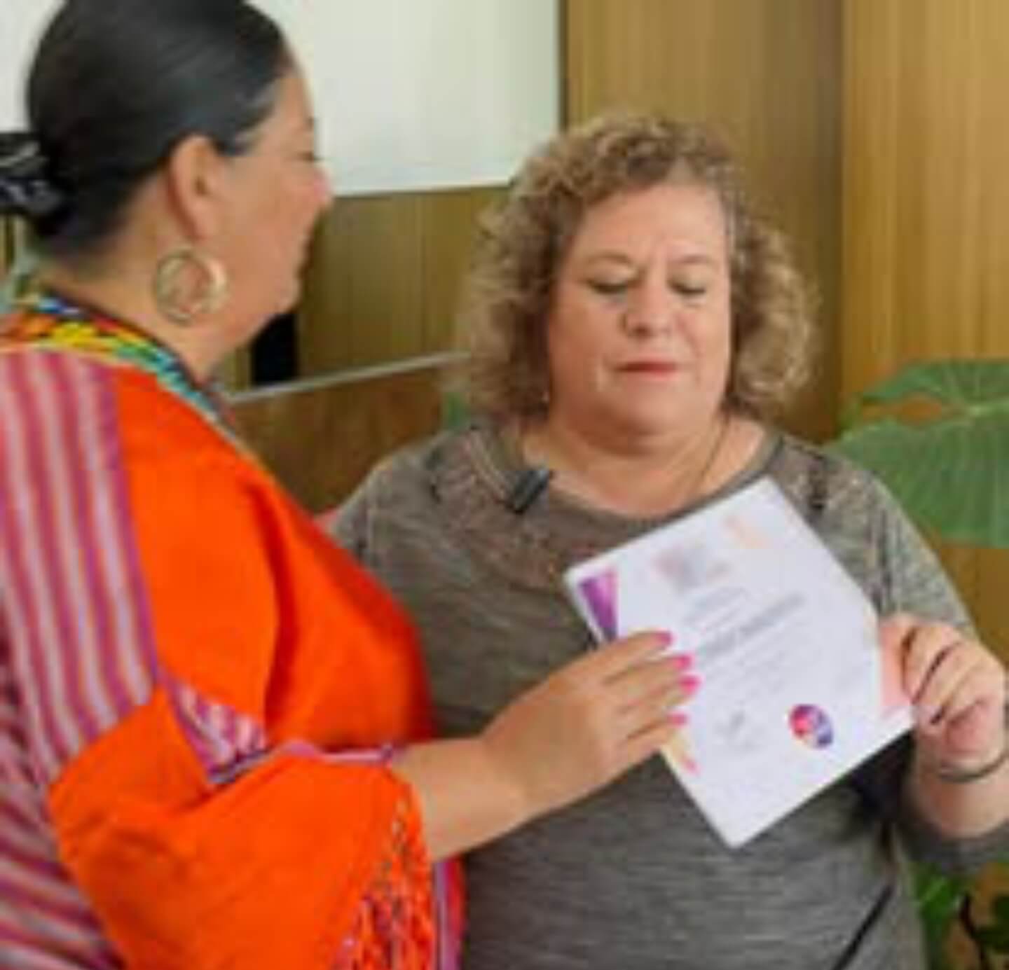 Alegría y complicidad entre colegas